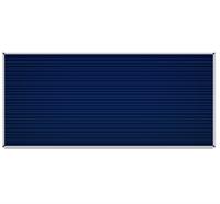 120x150 Birinci Sınıf Klavuz Çizgili Mavi Emaye Yazı Tahtası